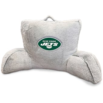 New York Jets Faux Fur Logo Backrest