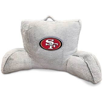 San Francisco 49ers Faux Fur Logo Backrest
