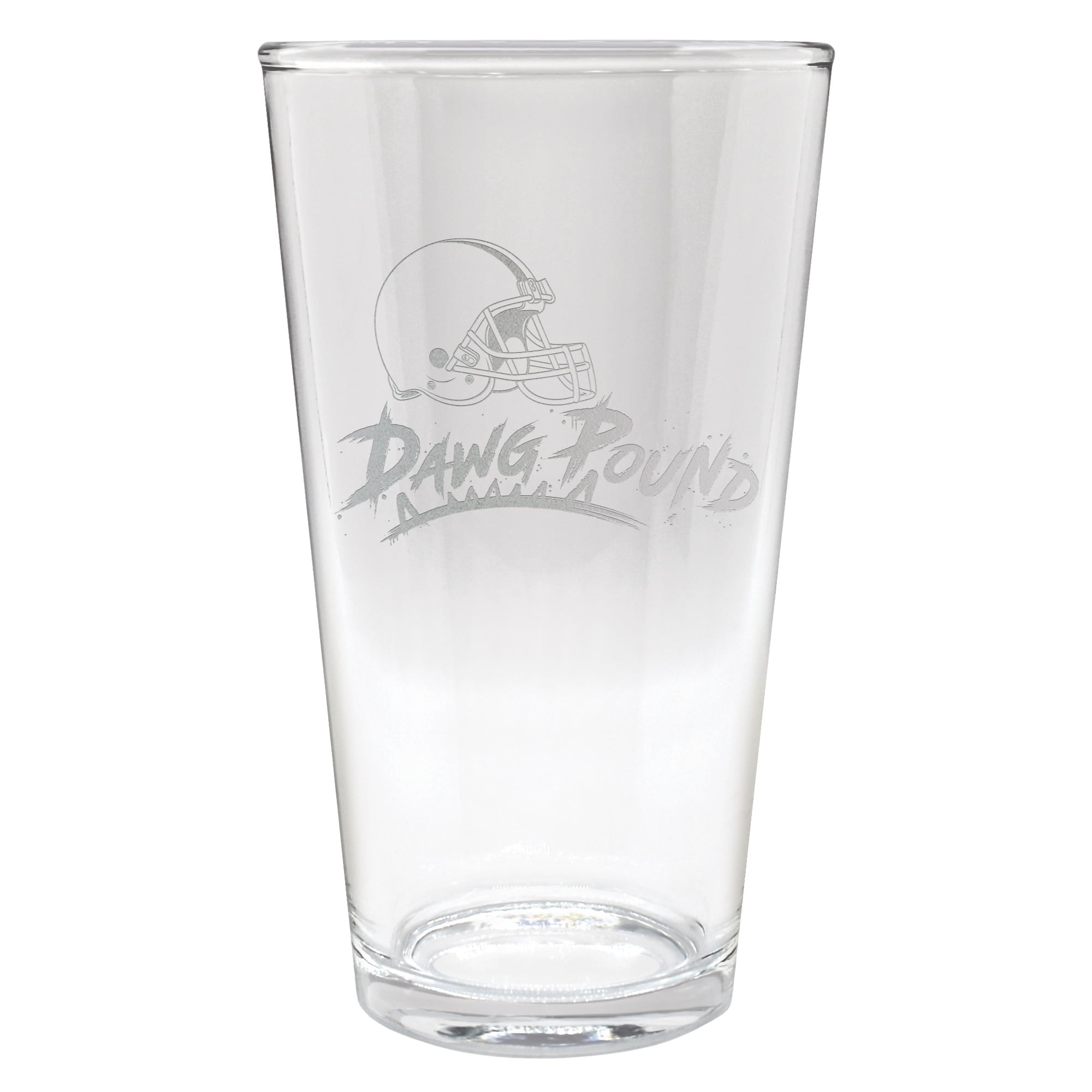 Cleveland Browns Etched 16oz. Rally Cry Pint Glass