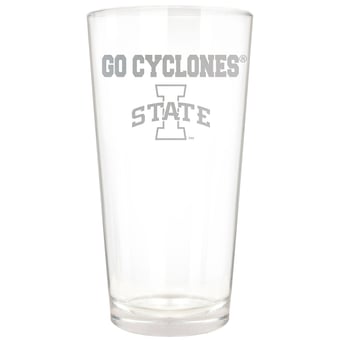 Iowa State Cyclones Etched 16oz. Rally Cry Pint Glass