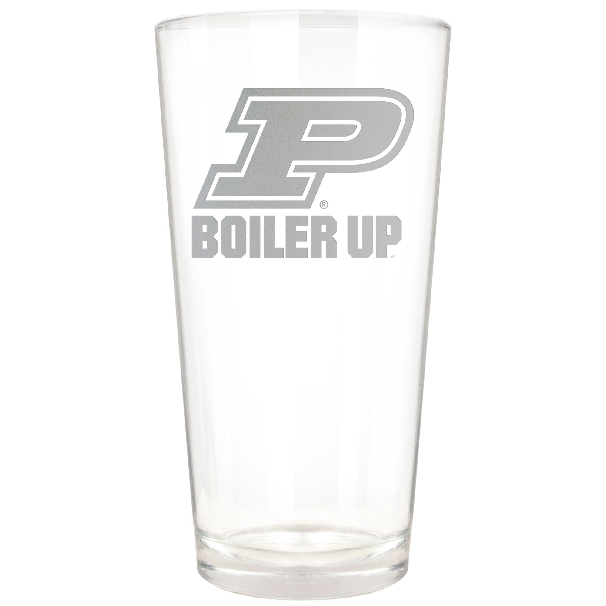 Purdue Boilermakers Etched 16oz. Rally Cry Pint Glass