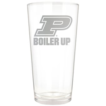 Purdue Boilermakers Etched 16oz. Rally Cry Pint Glass