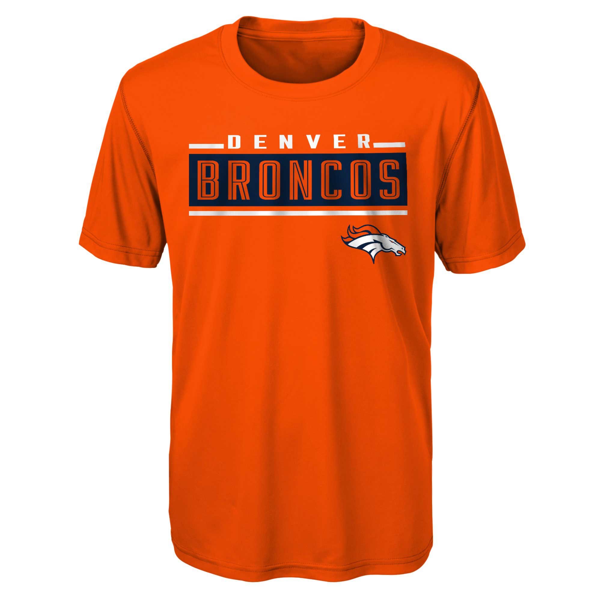 Youth Orange Denver Broncos Amped Up T-Shirt