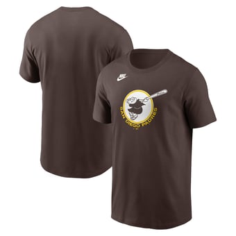 Men's Nike Brown San Diego Padres Cooperstown Collection T-Shirt