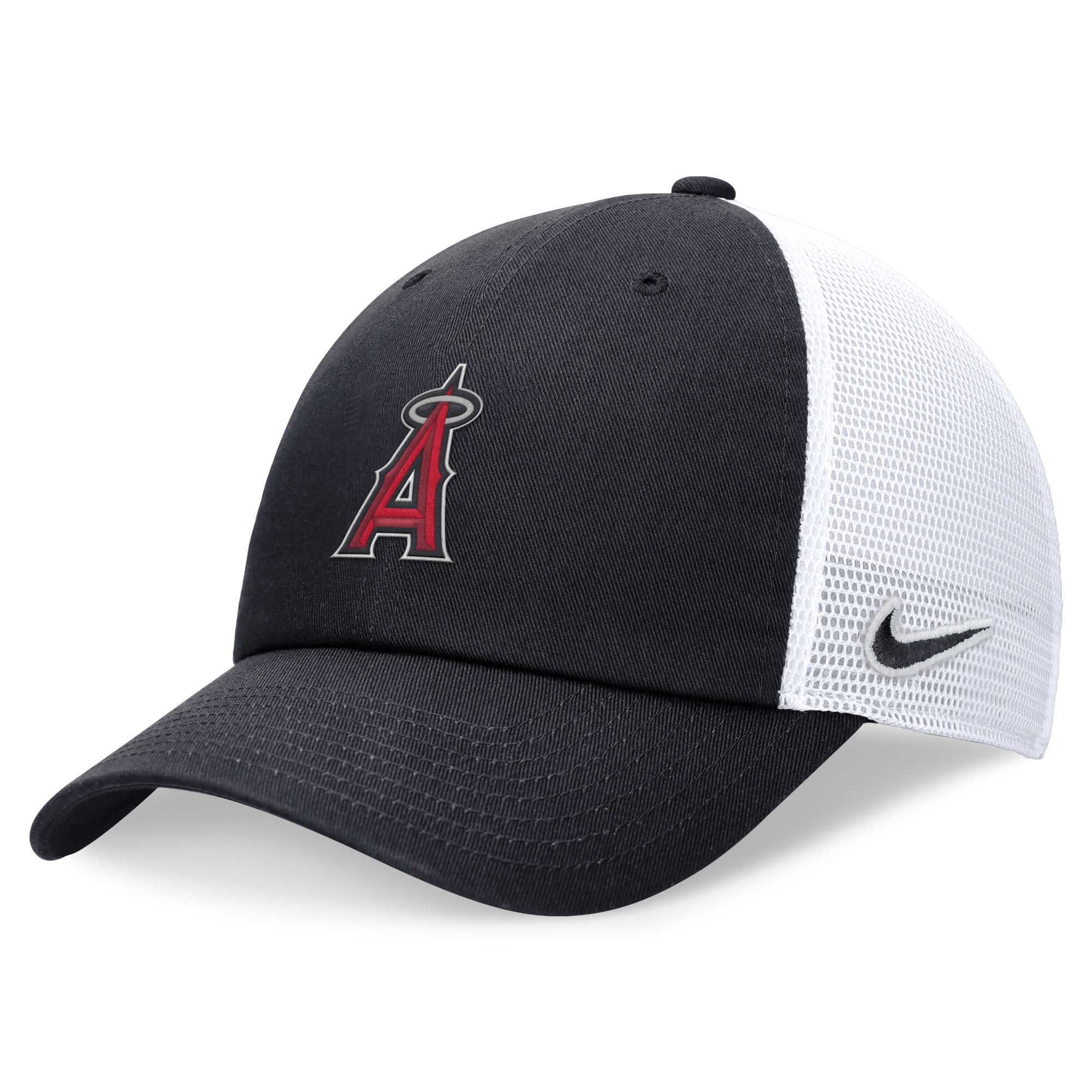 Men's Nike Navy Los Angeles Angels Club Trucker Adjustable Hat
