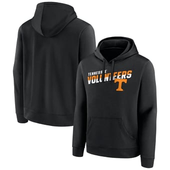 Men's Black Tennessee Volunteers Quick Slant Pullover Hoodie