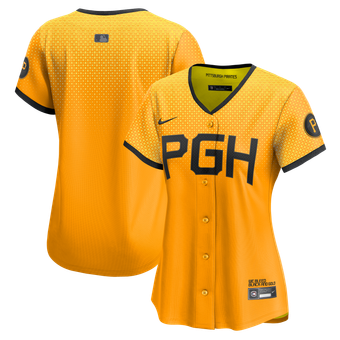 Women's Nike Gold Pittsburgh Pirates City Connect Limited Jersey