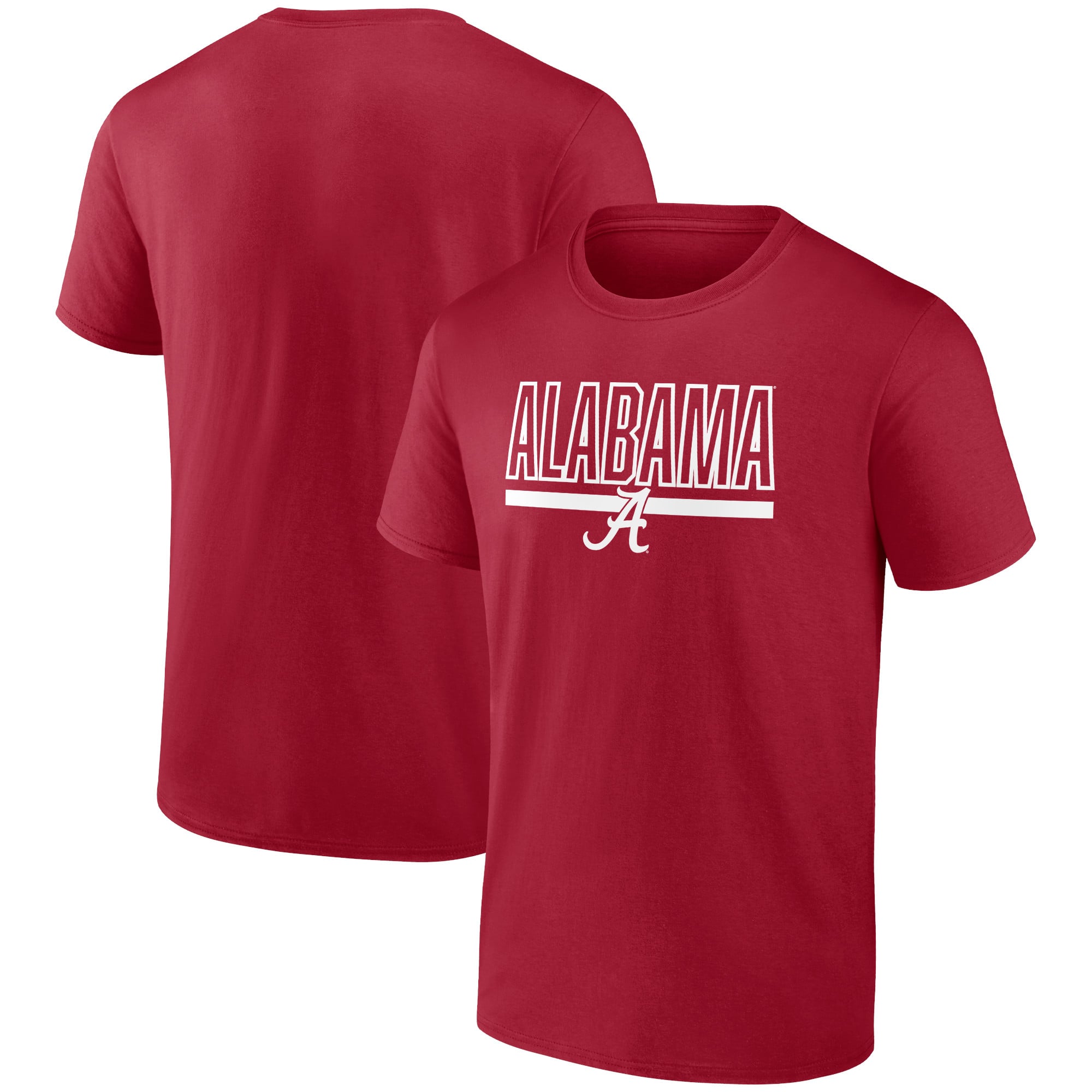 Men's Crimson Alabama Crimson Tide Classic Inline Team T-Shirt