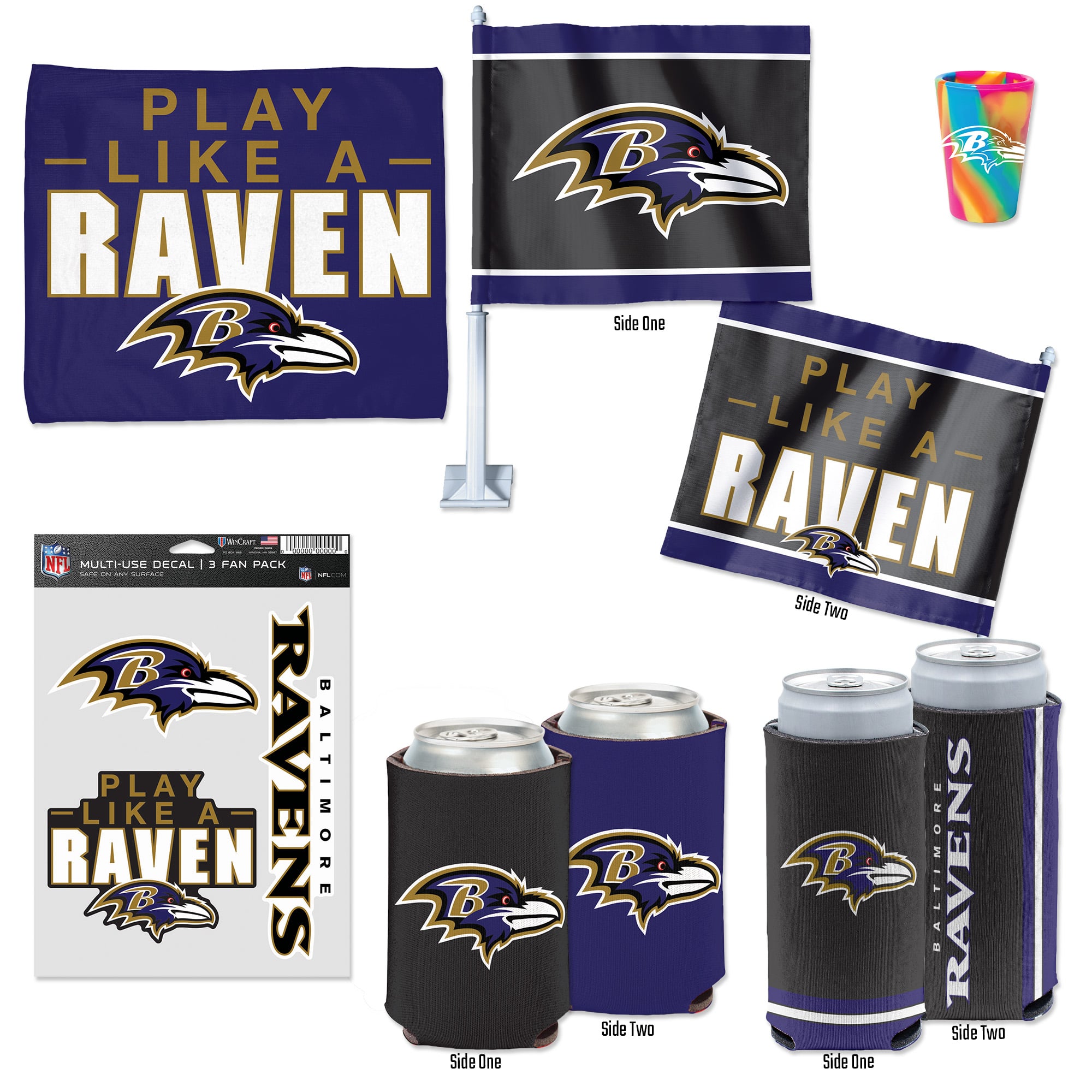 WinCraft Baltimore Ravens Six-Piece Gameday Pack