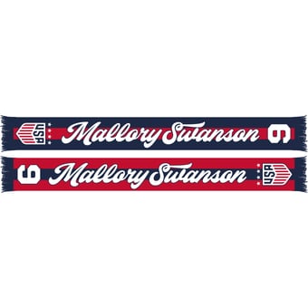 Mallory Swanson Blue USWNT 2023 Player Scarf