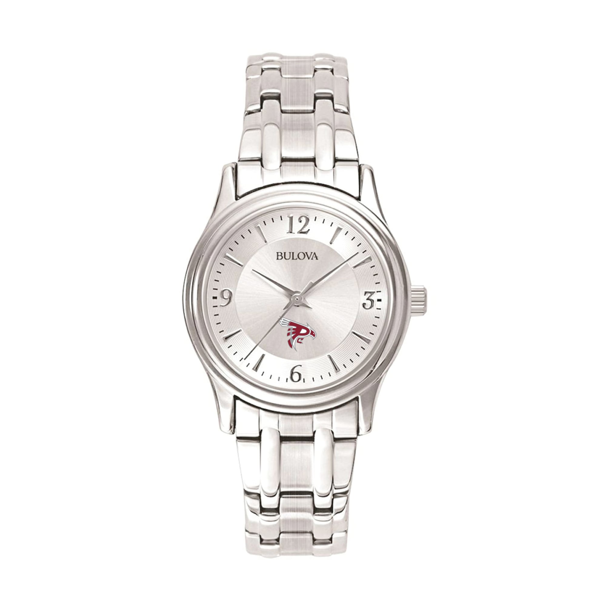 Women's Bulova  Silver Pierce College Raiders Silver-Tone Dial Stainless Steel Quartz Watch