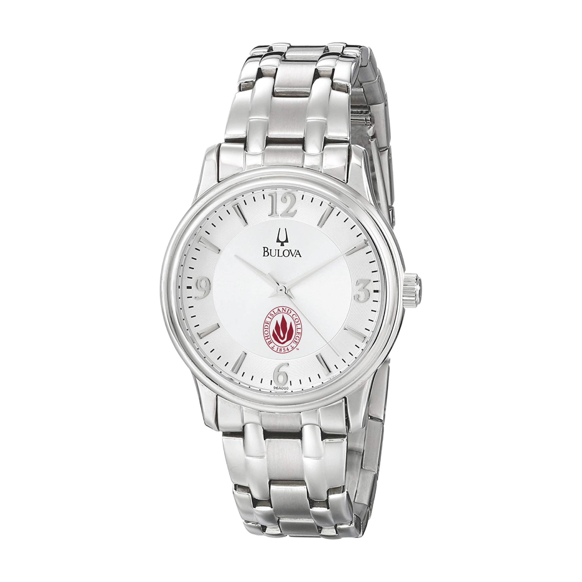Men's Bulova  Silver Rhode Island Anchormen Stainless Steel Quartz Watch