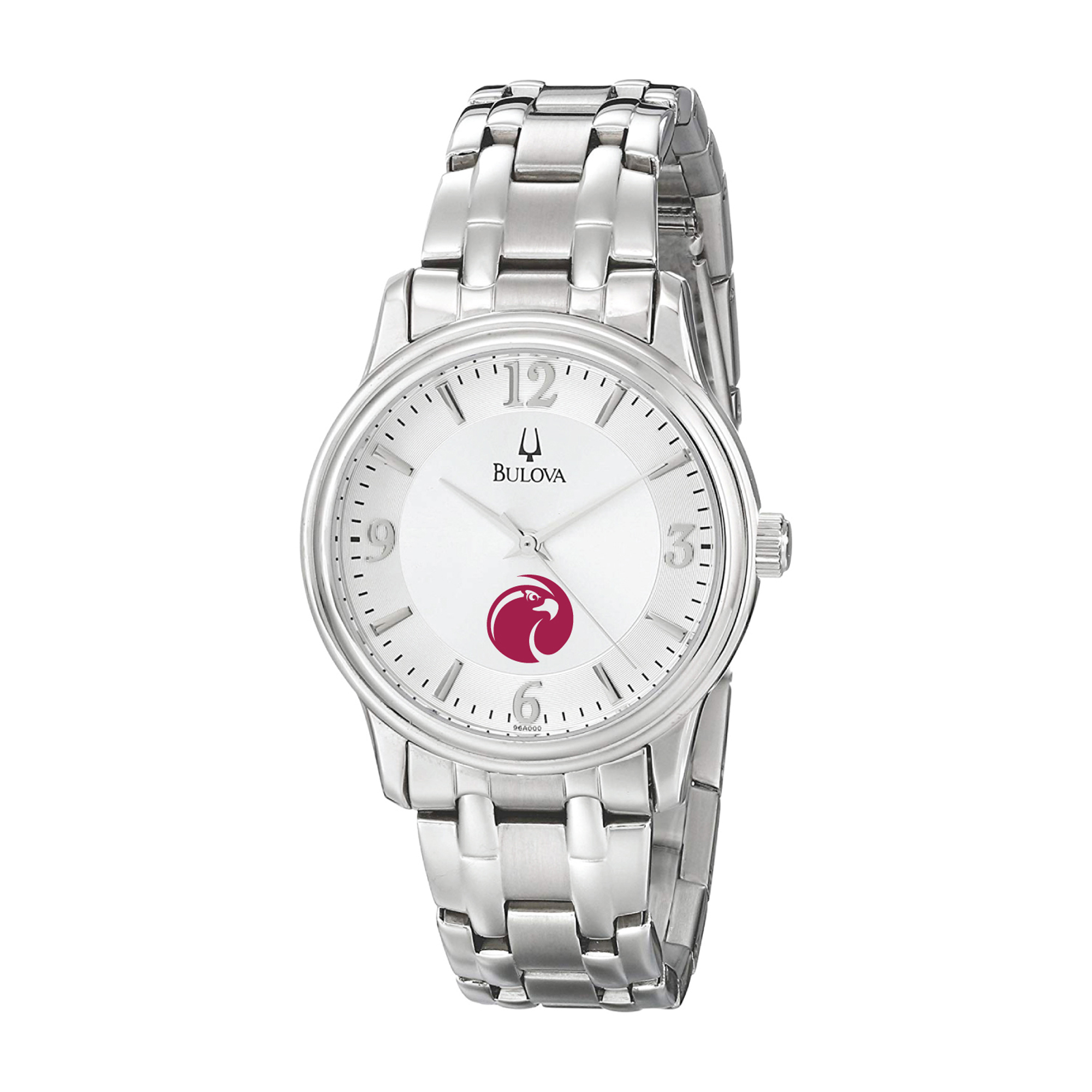 Men's Bulova  Silver Seattle Pacific Falcons Stainless Steel Quartz Watch