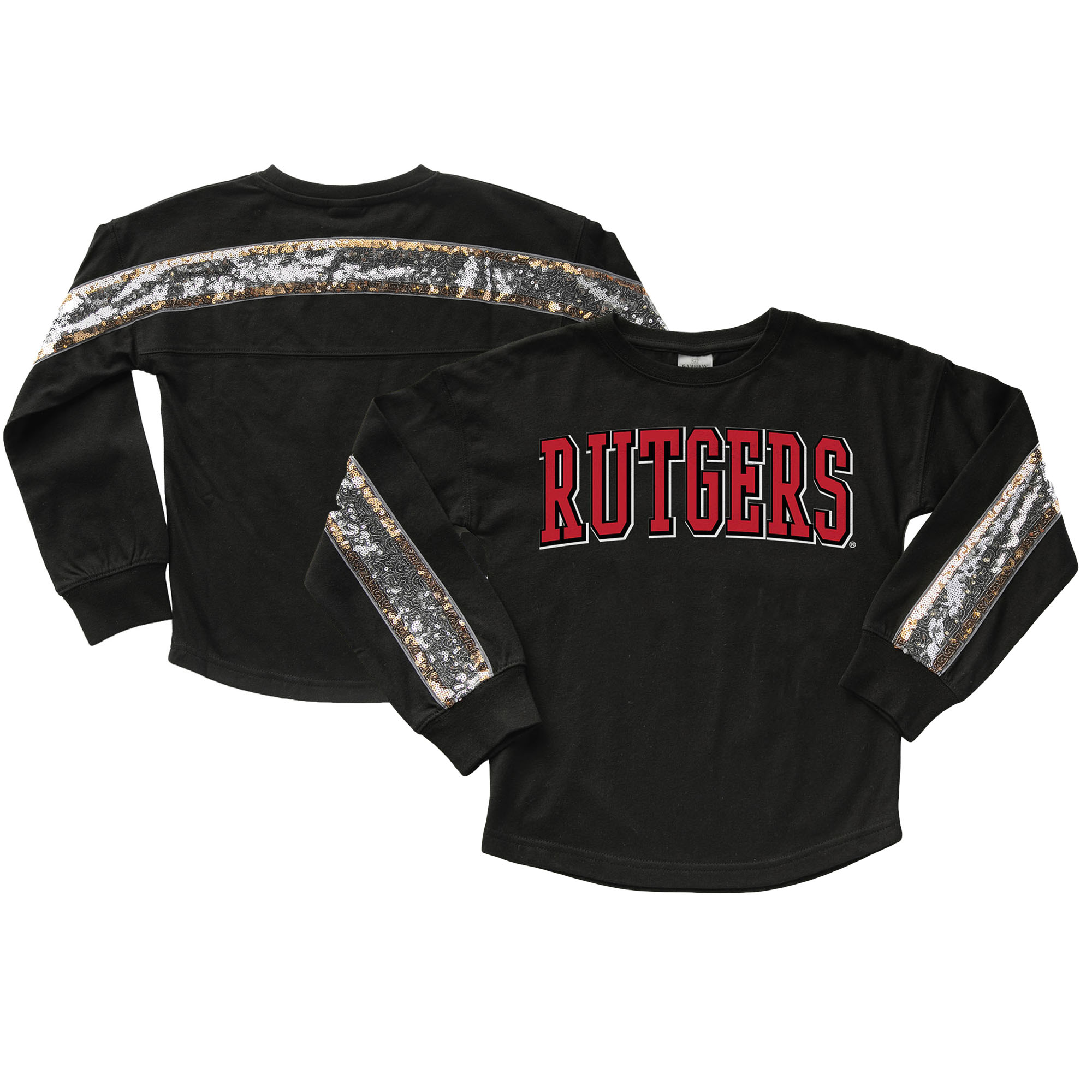 Girls Youth Gameday Couture Black Rutgers Scarlet Knights Guess Who’s Back Long Sleeve T-Shirt Girls Youth Gameday Couture Black Rutgers Scarlet Knights Guess Who’s Back Long Sleeve T-Shirt