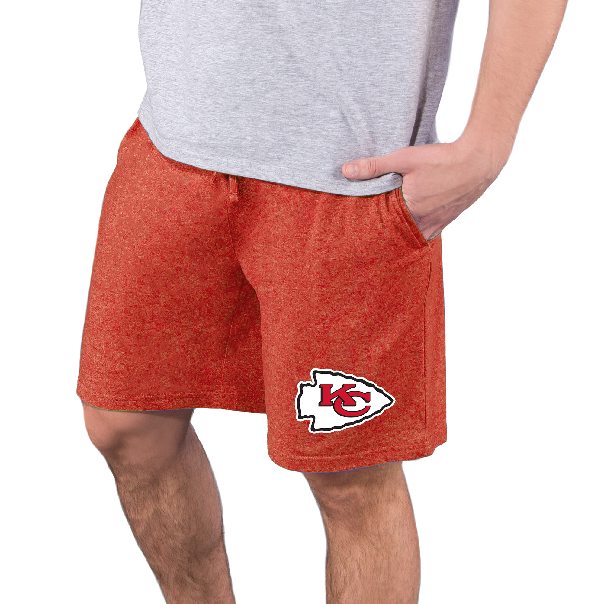 Men's Concepts Sport Red Kansas City Chiefs Quest Knit Jam Shorts