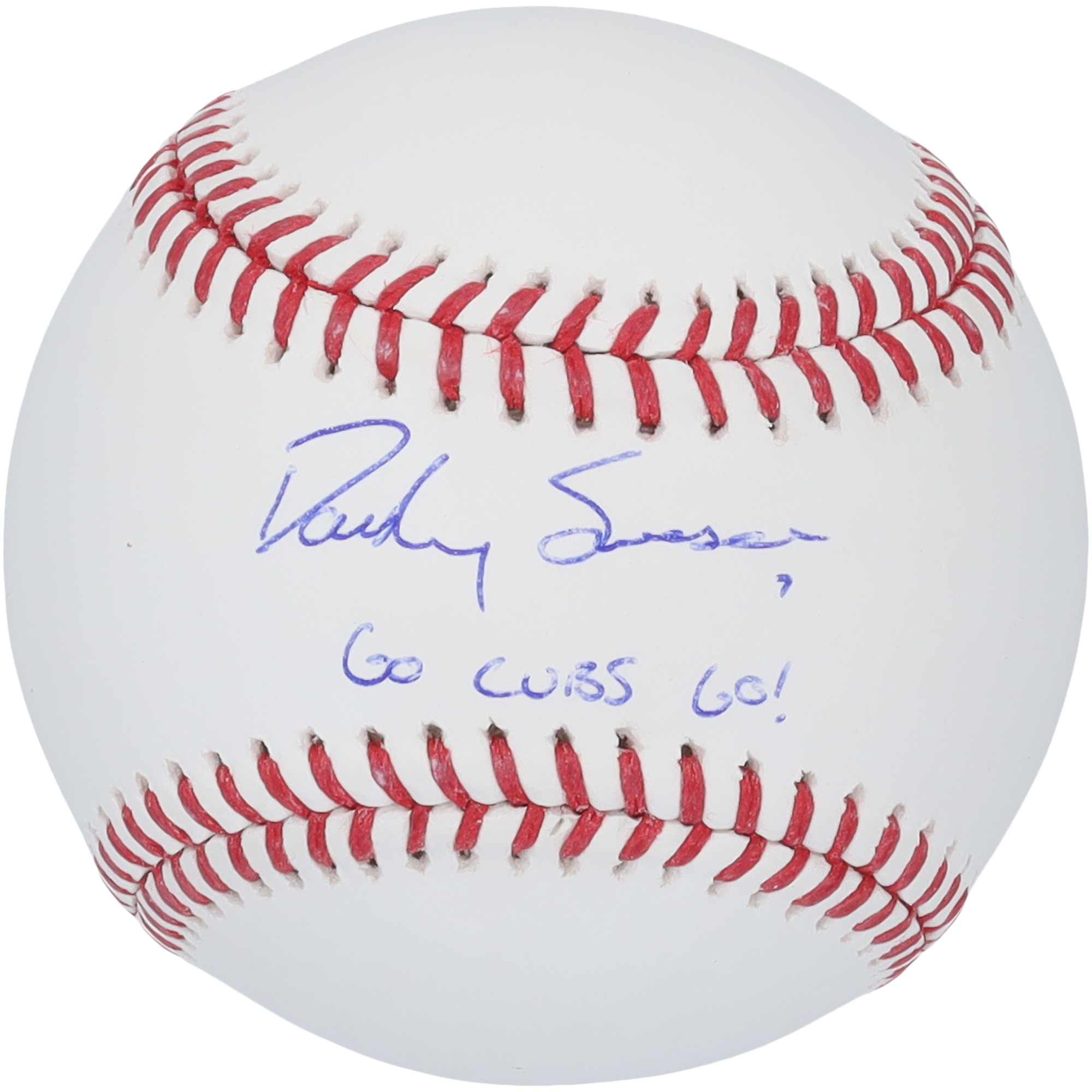 Dansby Swanson Chicago Cubs Autographed Baseball with “Go Cubs Go!” Inscription Dansby Swanson Chicago Cubs Autographed Baseball with “Go Cubs Go!” Inscription