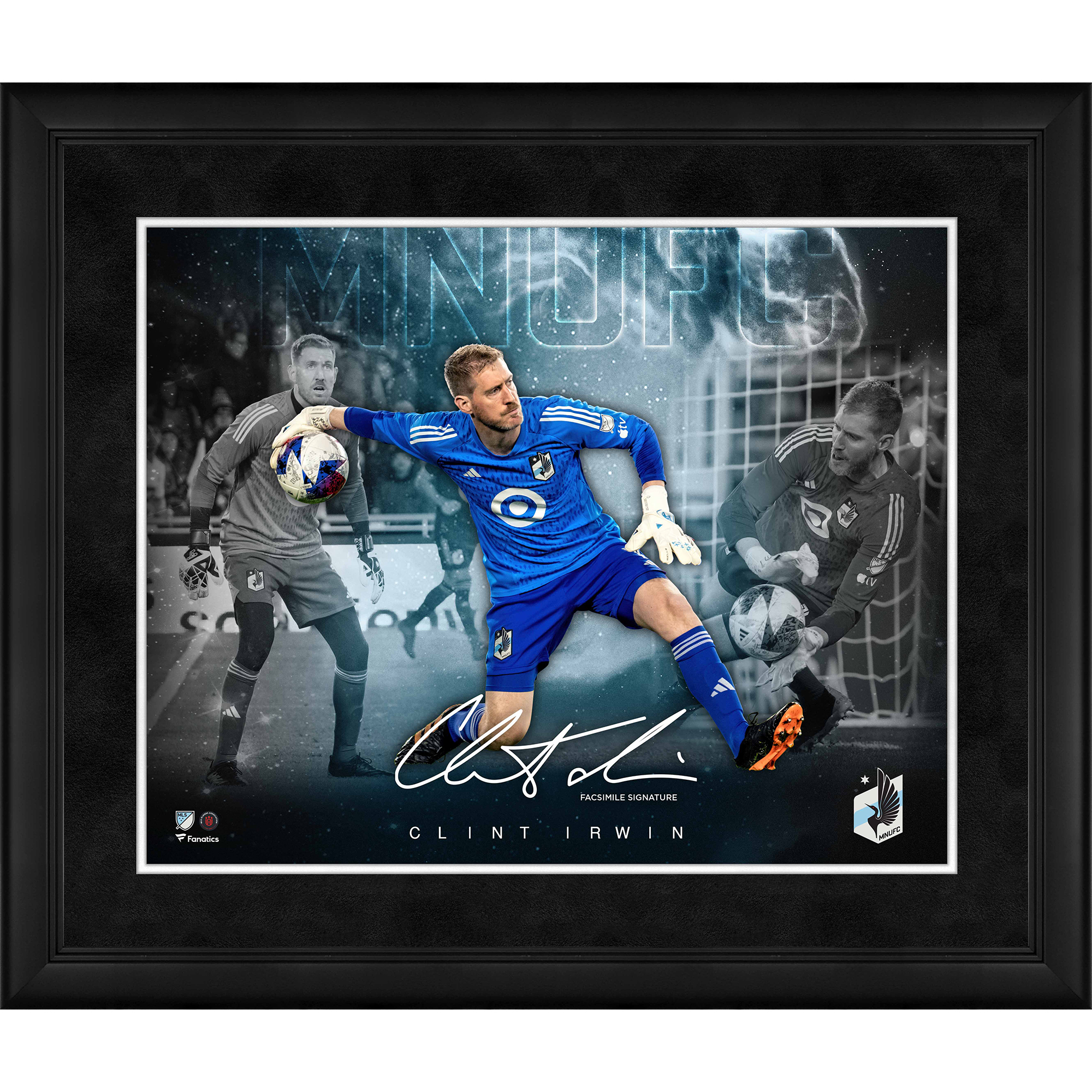Clint Irwin Minnesota United FC Framed 16″ x 20″ Stars of the Game Collage – Facsimile Signature Clint Irwin Minnesota United FC Framed 16″ x 20″ Stars of the Game Collage – Facsimile Signature