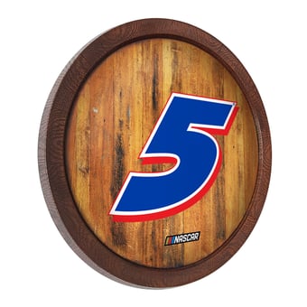 Kyle Larson 20.25'' Faux Barrel Top Sign