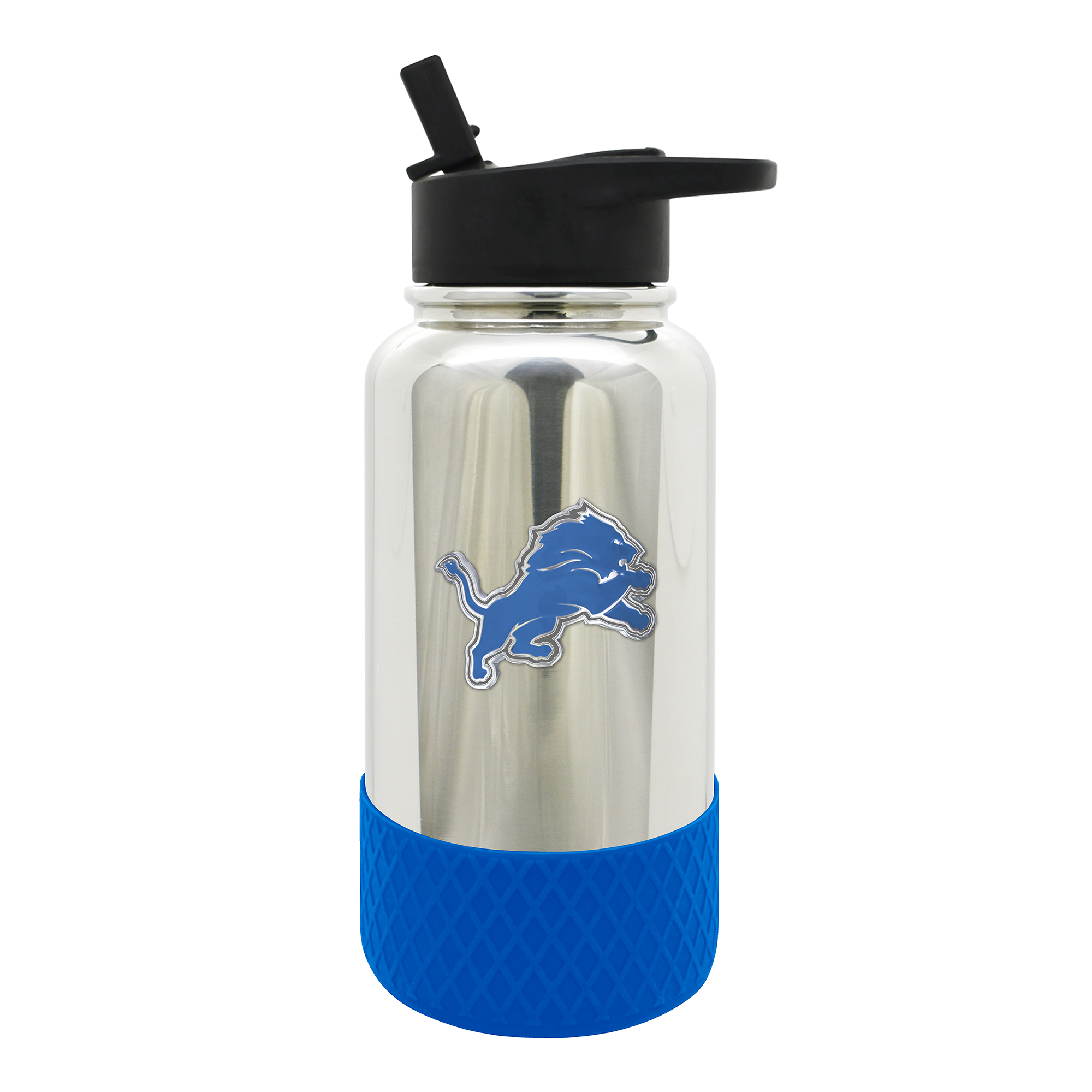 Detroit Lions 32oz. Team Color Chrome Hydration Bottle
