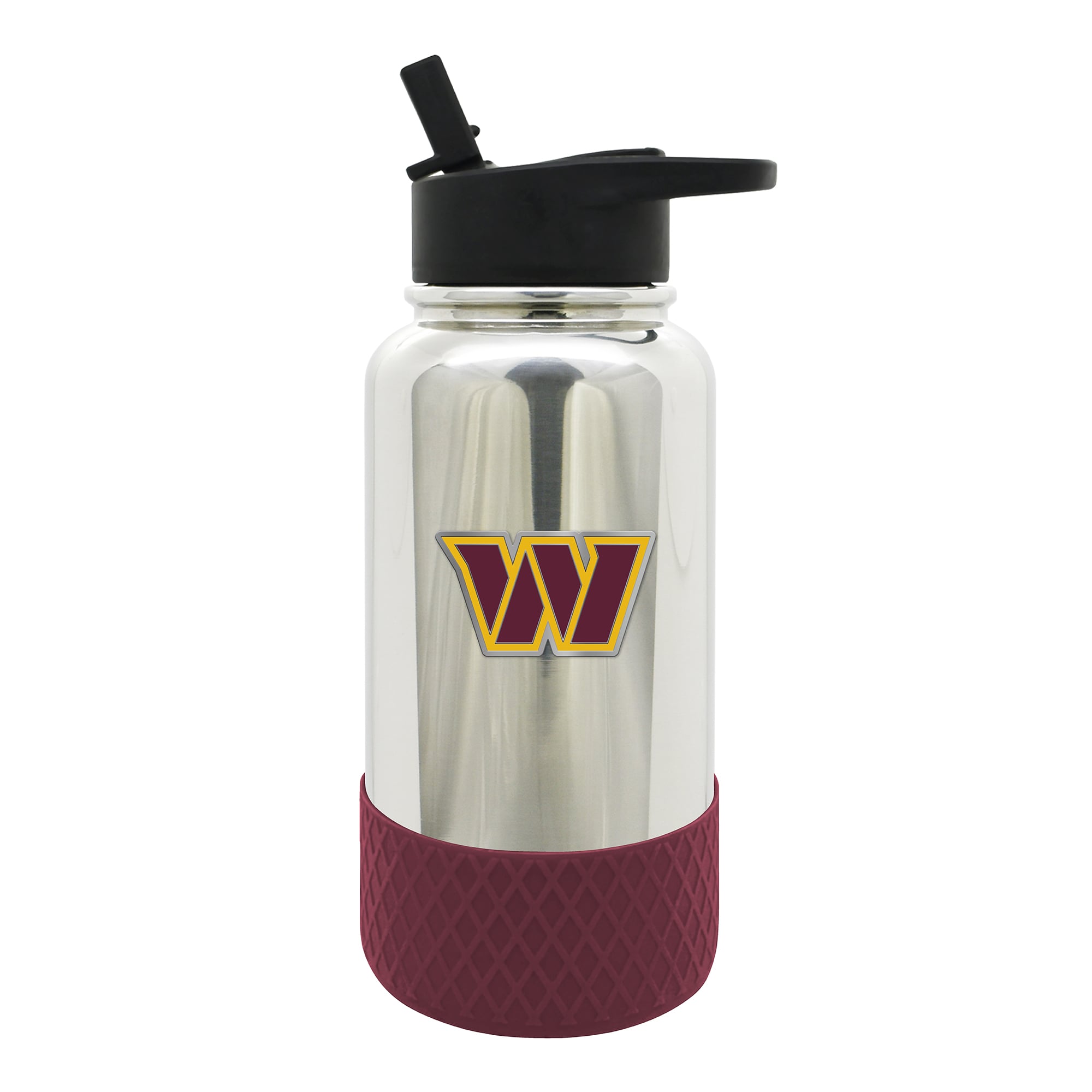 Washington Commanders 32oz. Team Color Chrome Hydration Bottle Washington Commanders 32oz. Team Color Chrome Hydration Bottle