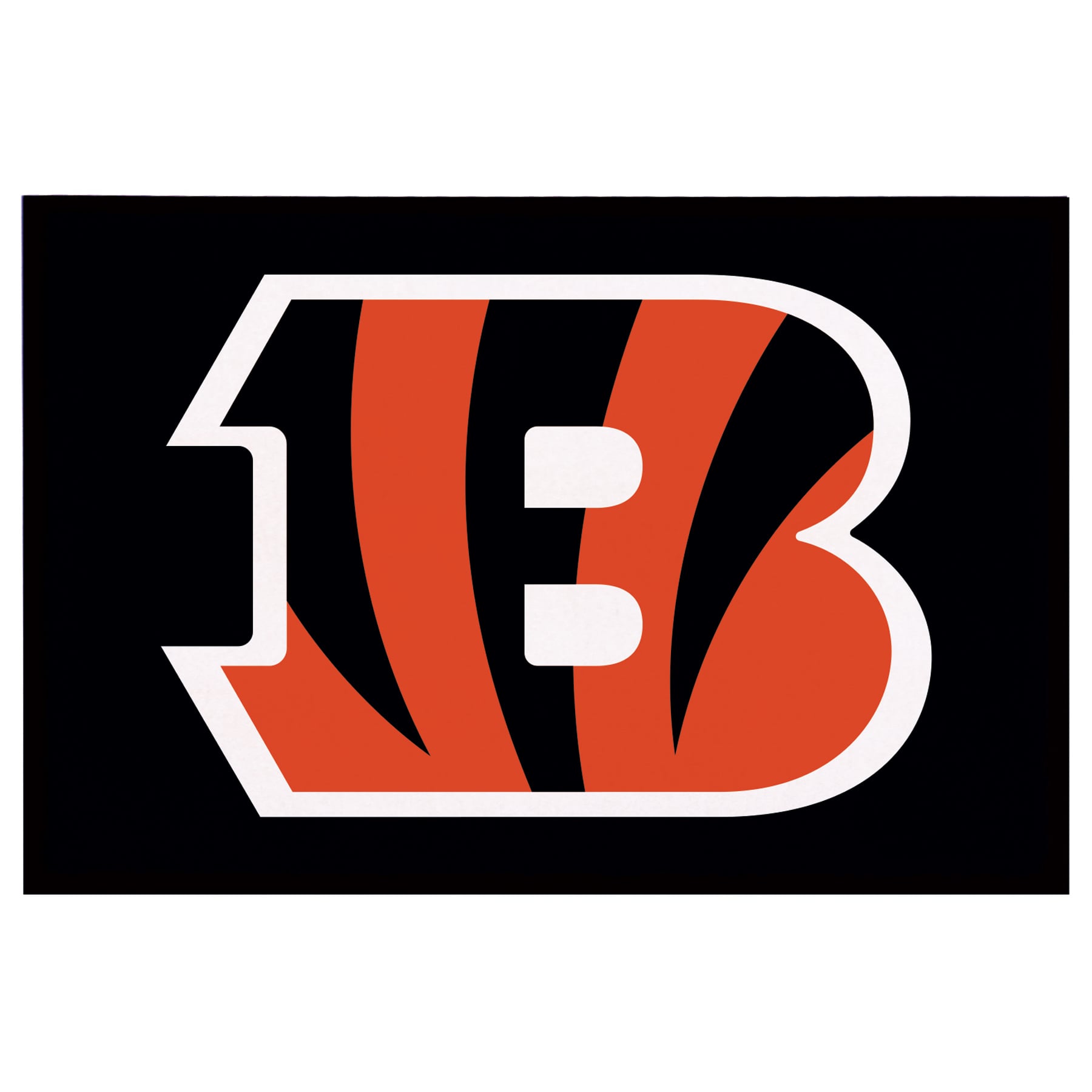 Cincinnati Bengals 2' x 3' Indoor/Outdoor Welcome Rug