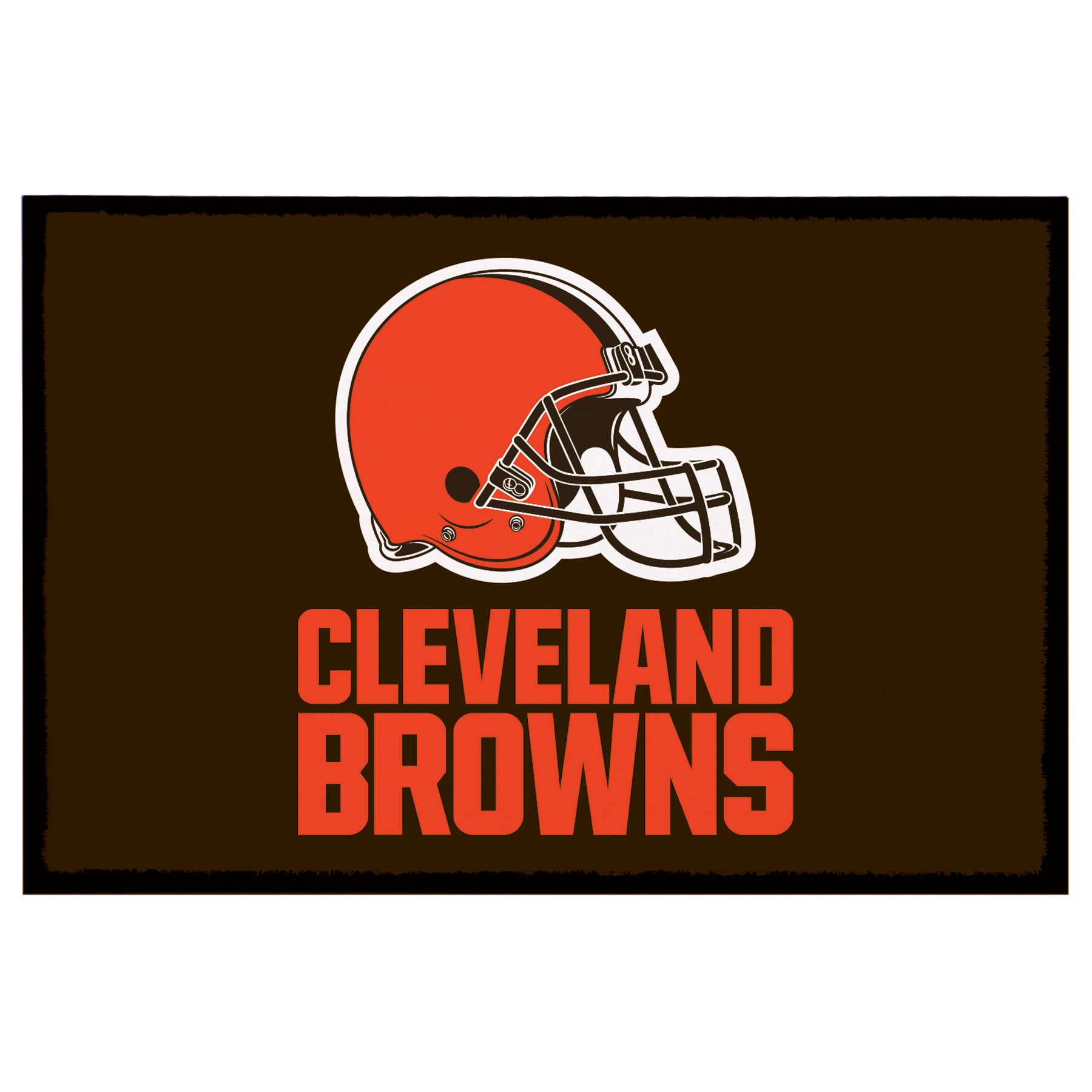 Cleveland Browns 2' x 3' Indoor/Outdoor Welcome Rug