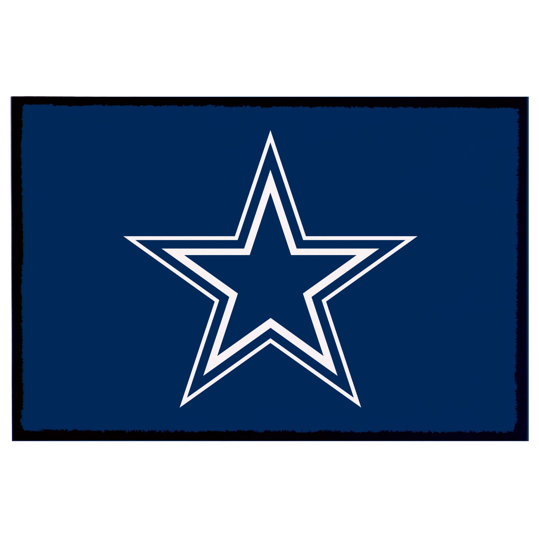 Dallas Cowboys 2' x 3' Indoor/Outdoor Welcome Rug