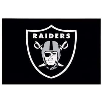 Las Vegas Raiders 2' x 3' Indoor/Outdoor Welcome Rug
