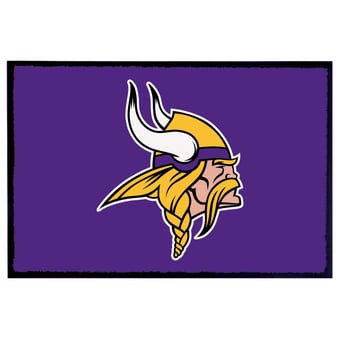 Minnesota Vikings 2' x 3' Indoor/Outdoor Welcome Rug
