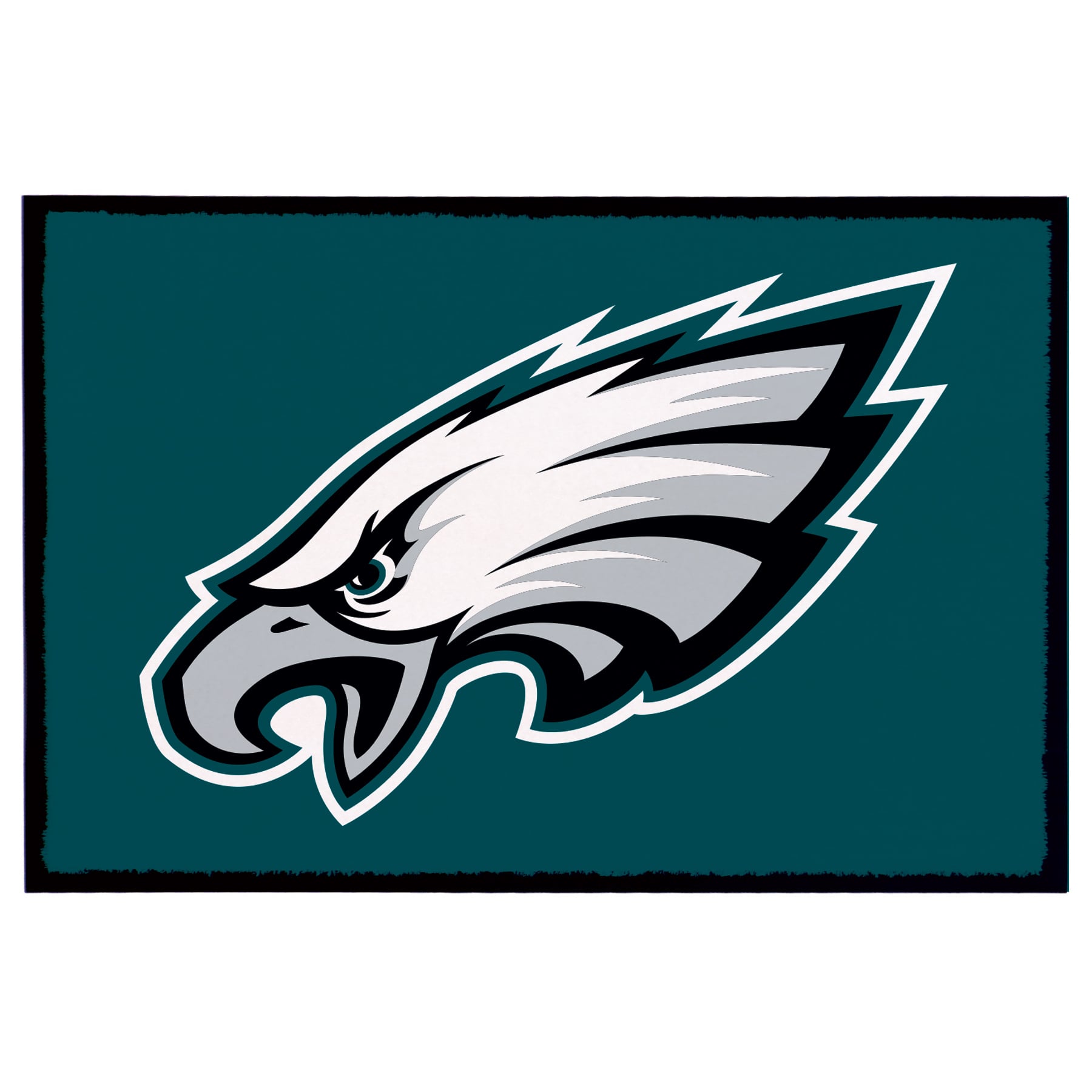 Philadelphia Eagles 2' x 3' Indoor/Outdoor Welcome Rug
