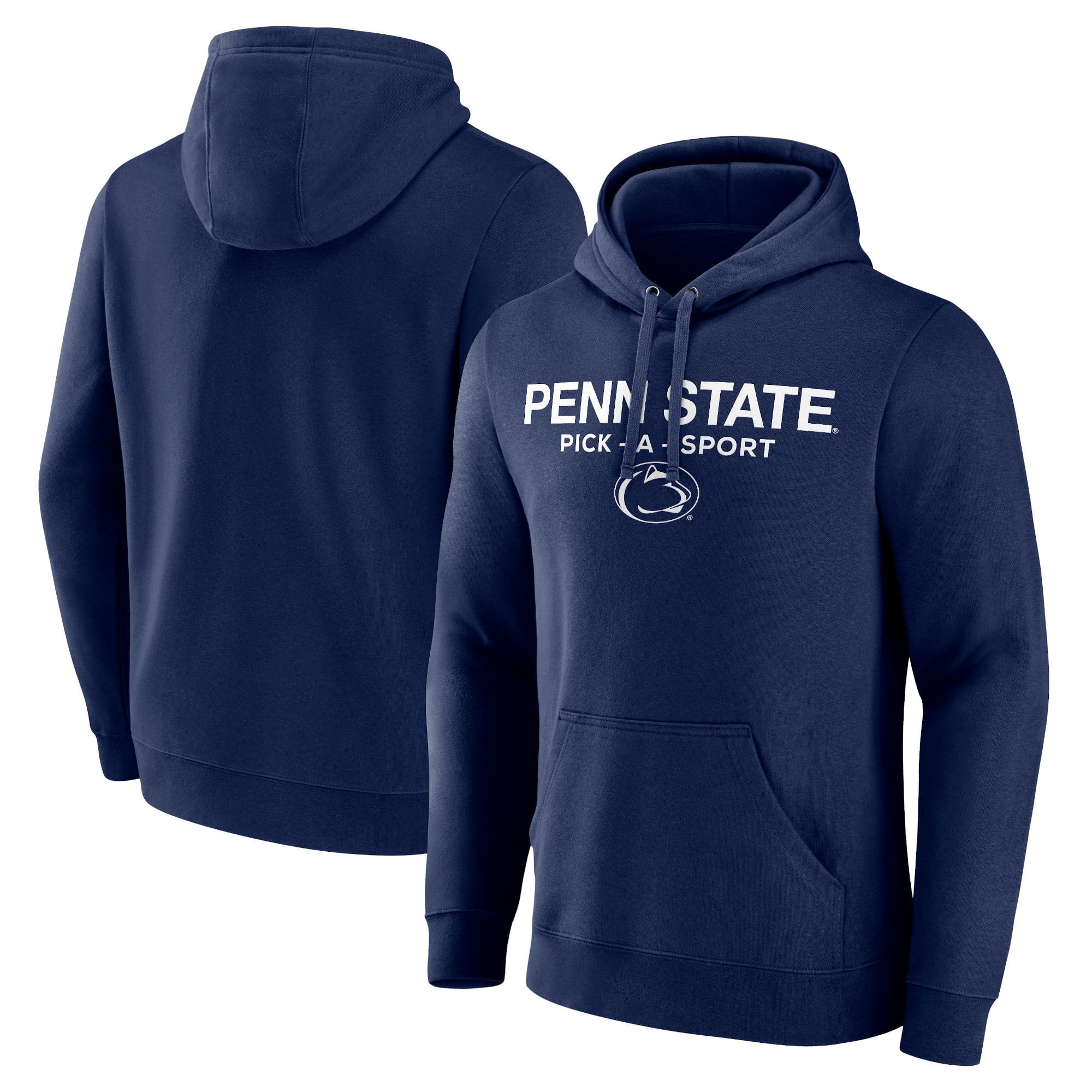 Men's Navy Penn State Nittany Lions Authentic Pick-A-Sport Pullover Hoodie
