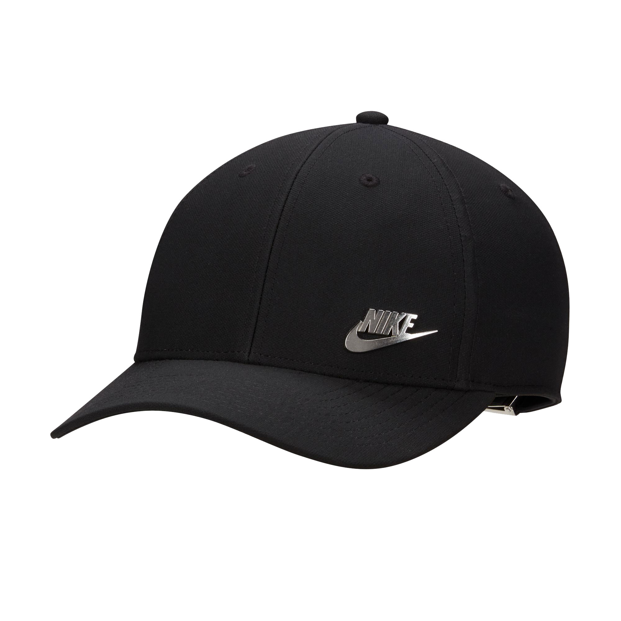 Men's Nike Black Metal Futura Lifestyle Club Performance Adjustable Hat