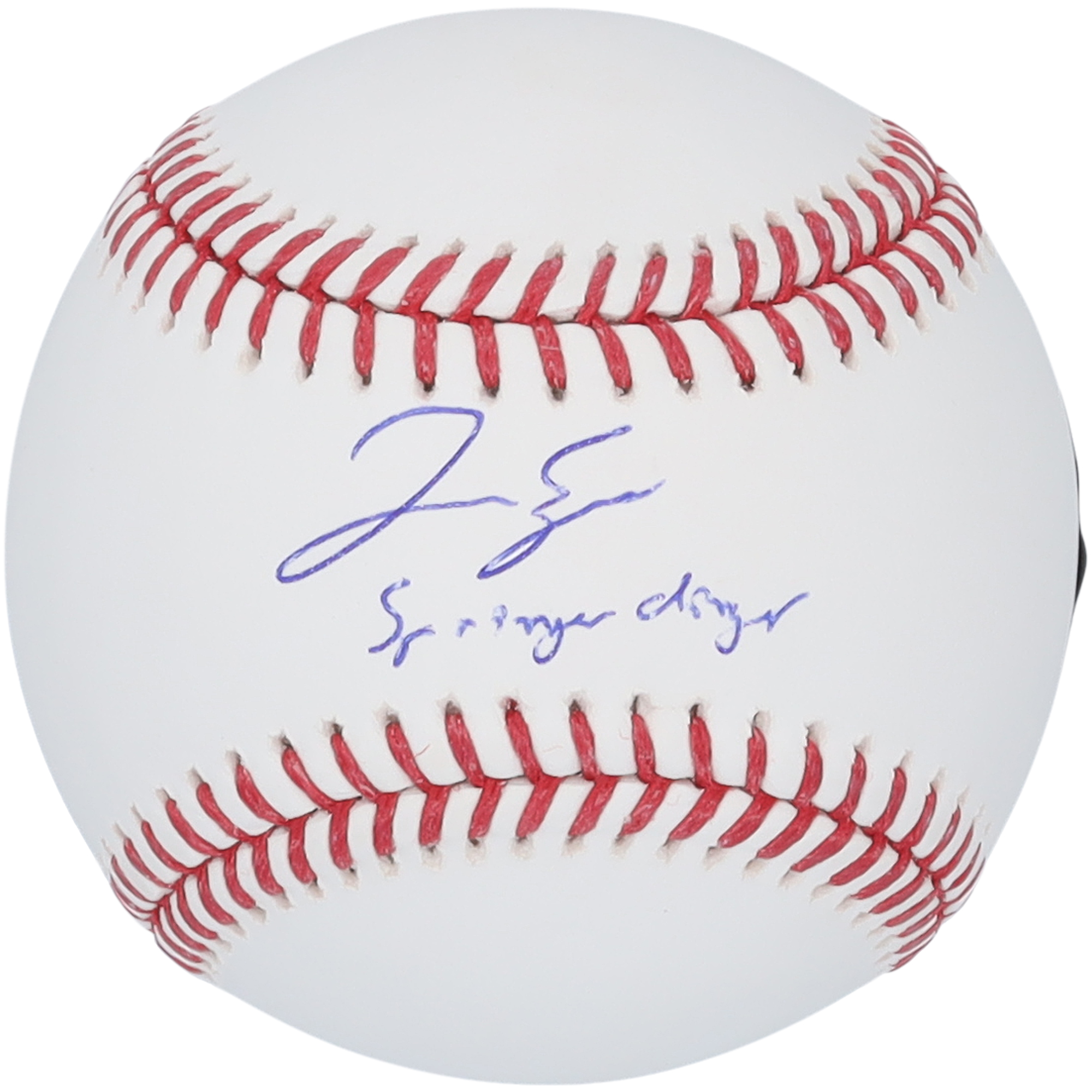 George Springer Toronto Blue Jays Autographed Baseball with “Springer Dinger” Inscription George Springer Toronto Blue Jays Autographed Baseball with “Springer Dinger” Inscription