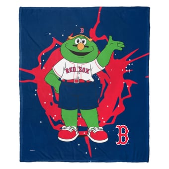 "The Northwest Group Boston Red Sox 50"" x 60"" Mascot Silk Touch Throw Blanket"