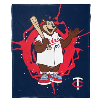 The Northwest Group Minnesota Twins 50" x 60" Mascot Silk Touch Throw Blanket