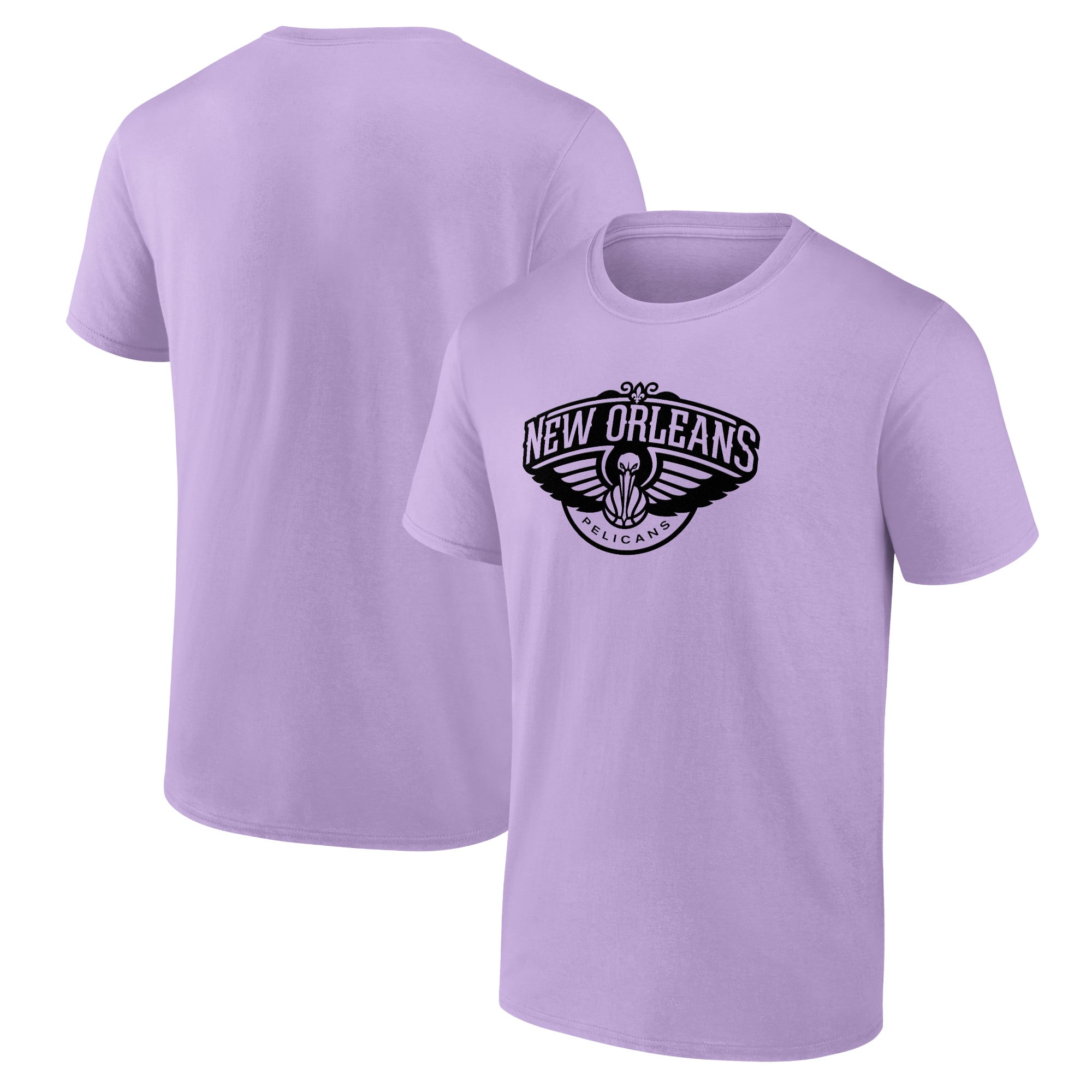 Camiseta sin mangas con gráfico y logo monocromático de la marca FanatIcs de los New Orleans Pelicans para hombre