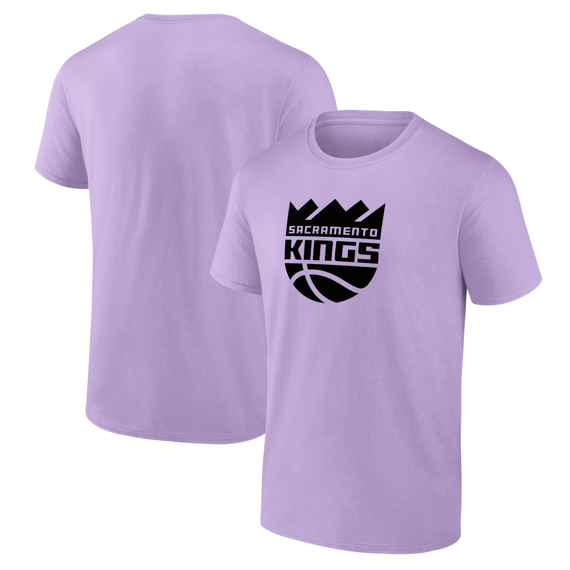 Camiseta sin mangas con gráfico y logo monocromático de la marca FanatIcs de Sacramento Kings para hombre