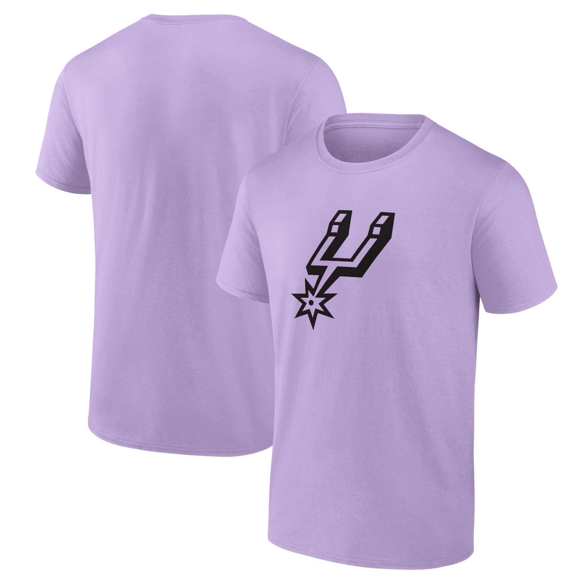 Camiseta sin mangas con gráfico y logo monocromático de la marca FanatIcs de los San Antonio Spurs para hombre