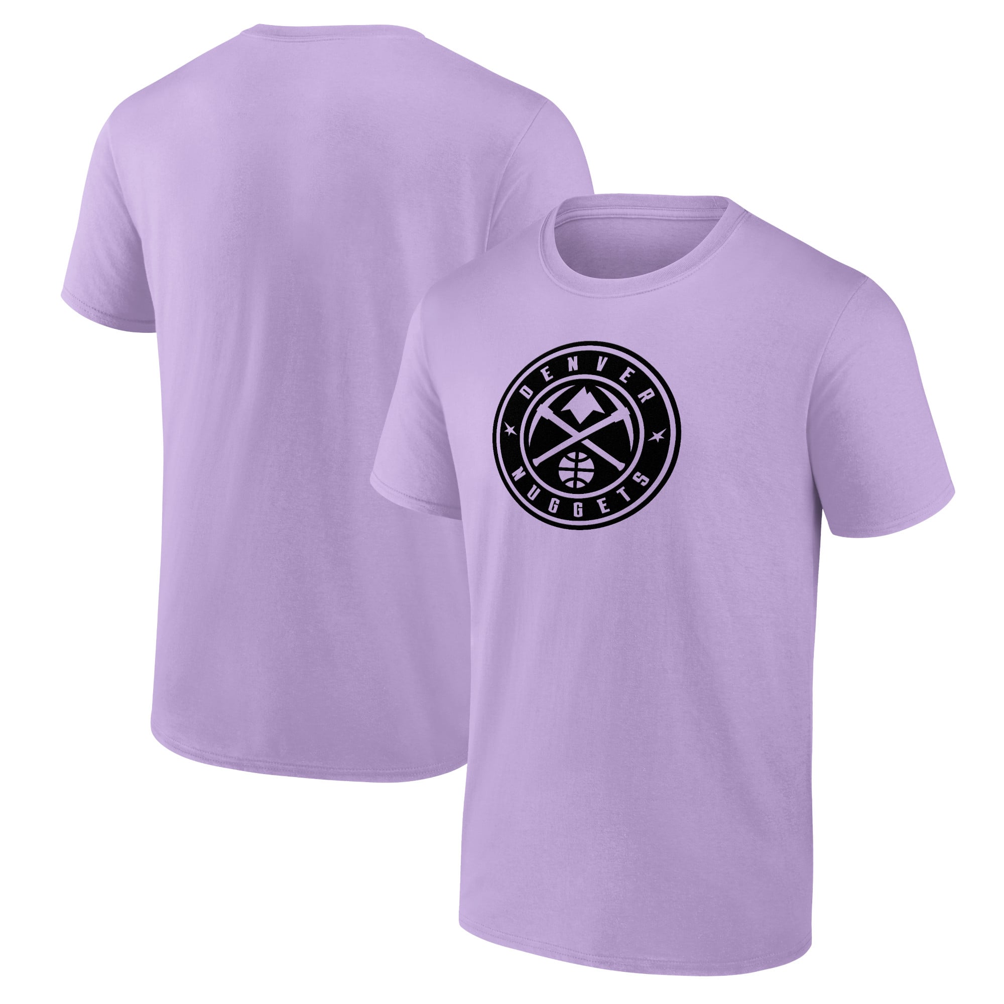 Camiseta sin mangas con gráfico y logo monocromático de la marca FanatIcs de los Denver Nuggets para hombre