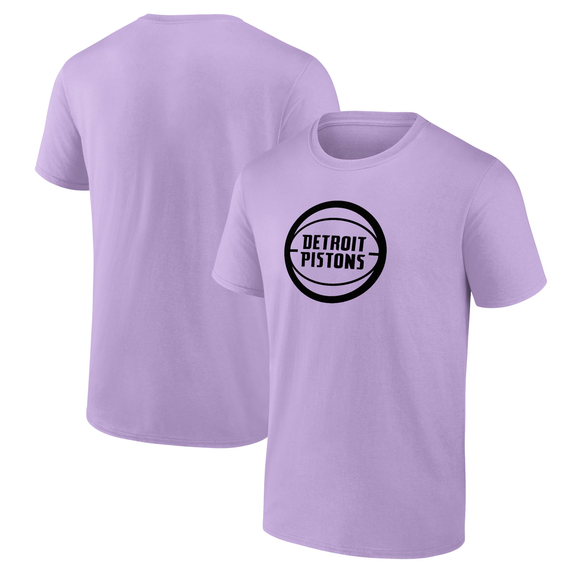 Camiseta sin mangas con gráfico y logo monocromático de la marca FanatIcs de los Detroit Pistons para hombre
