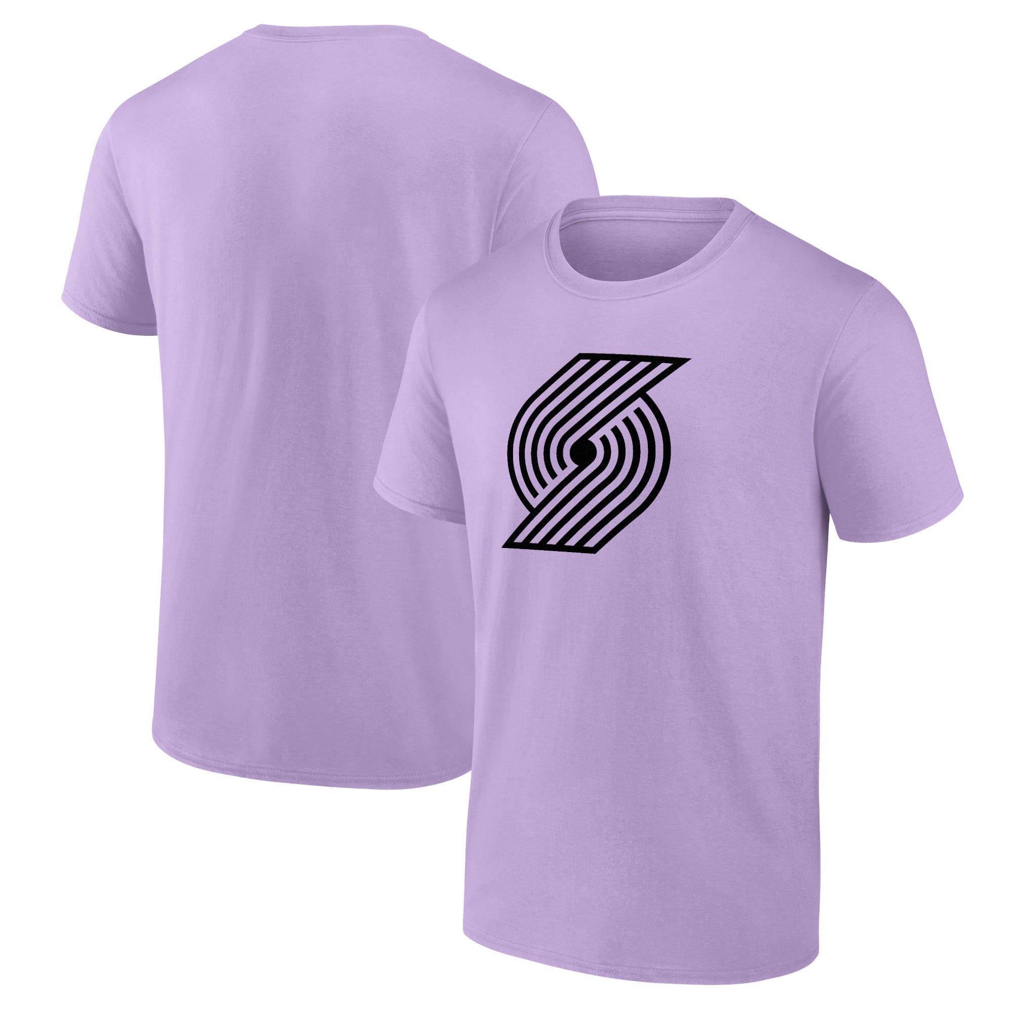 Camiseta sin mangas con gráfico y logo monocromático de la marca FanatIcs de los Portland Trail Blazers para hombre
