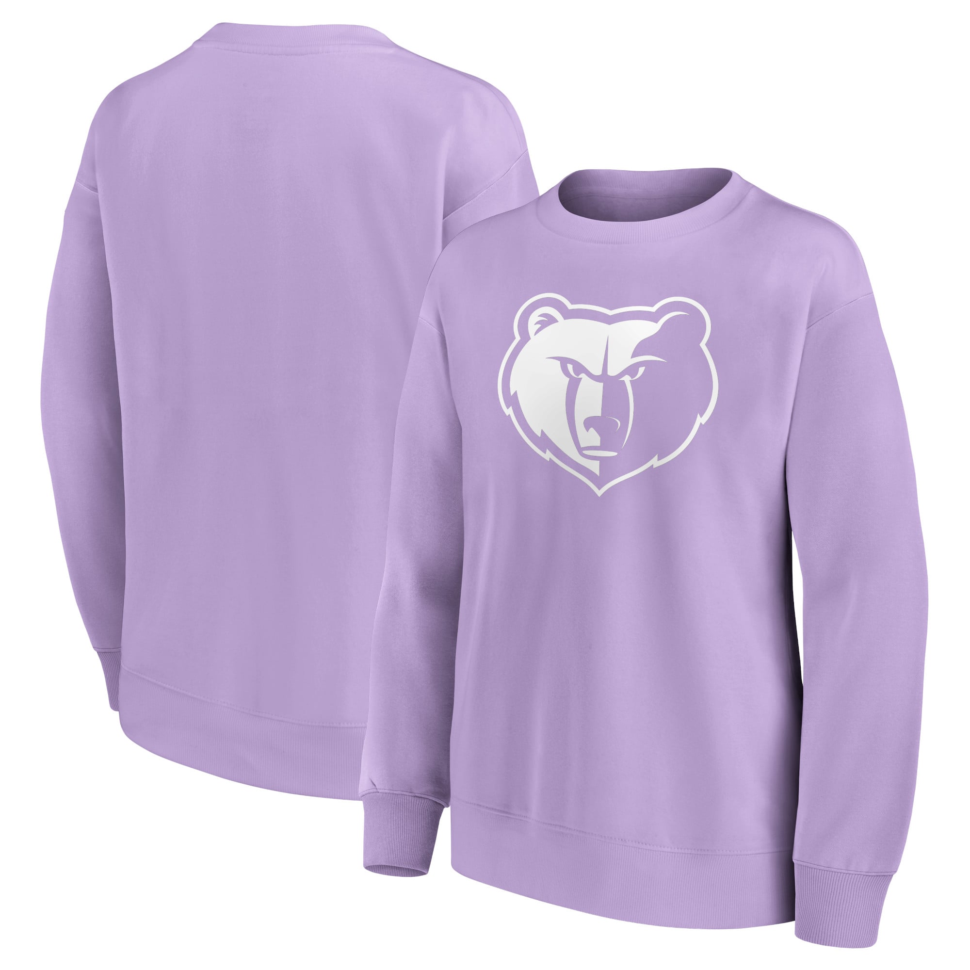 Memphis Grizzlies Mono Logo Graphic Oversized Crew Sweatshirt – Womens
