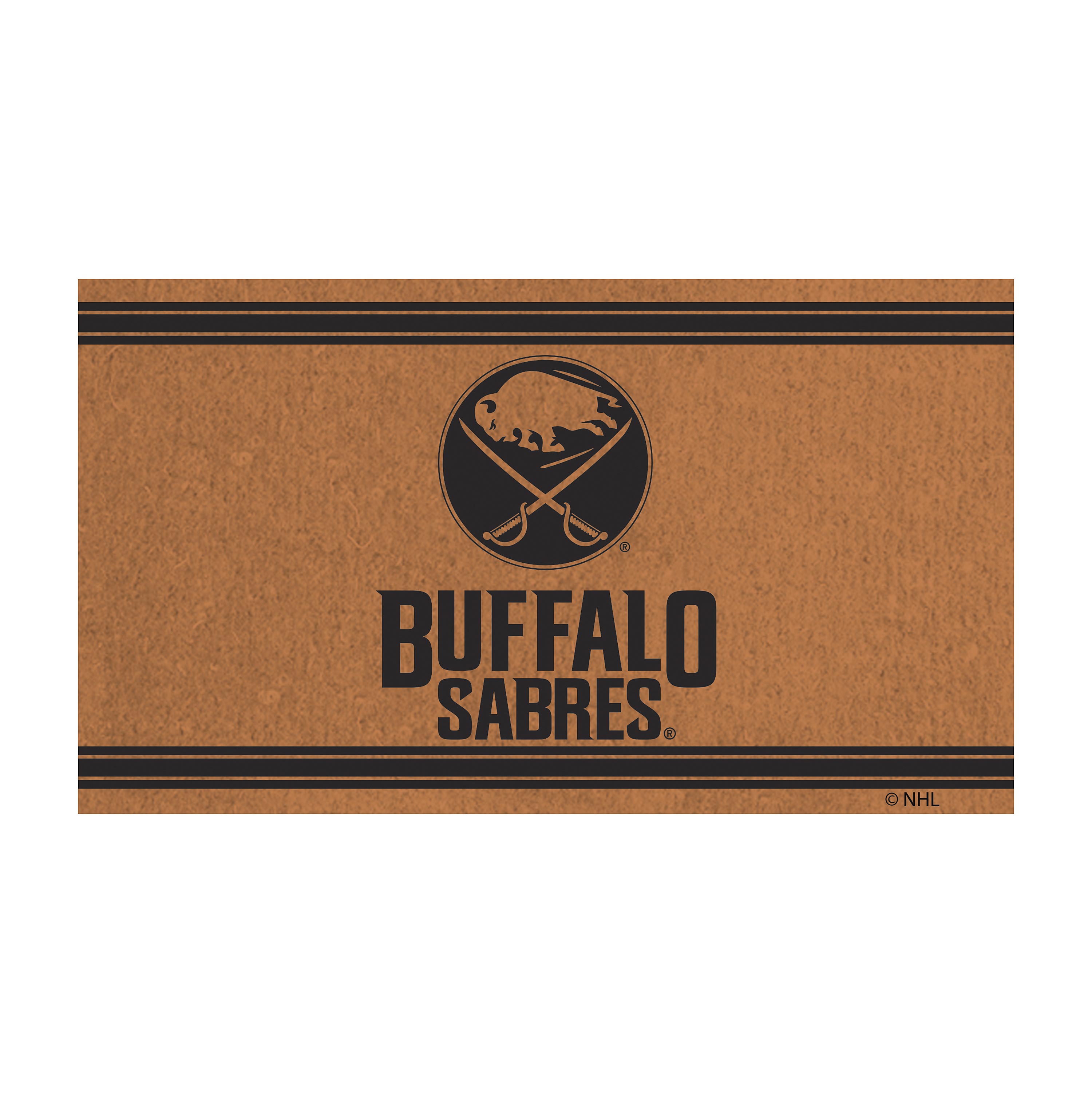 “Buffalo Sabres 16″” x 28″” Coir Logo Doormat” “Buffalo Sabres 16″” x 28″” Coir Logo Doormat”