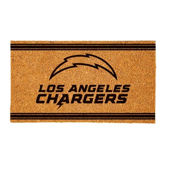 Los Angeles Chargers 16" x 28" Coir Logo Doormat