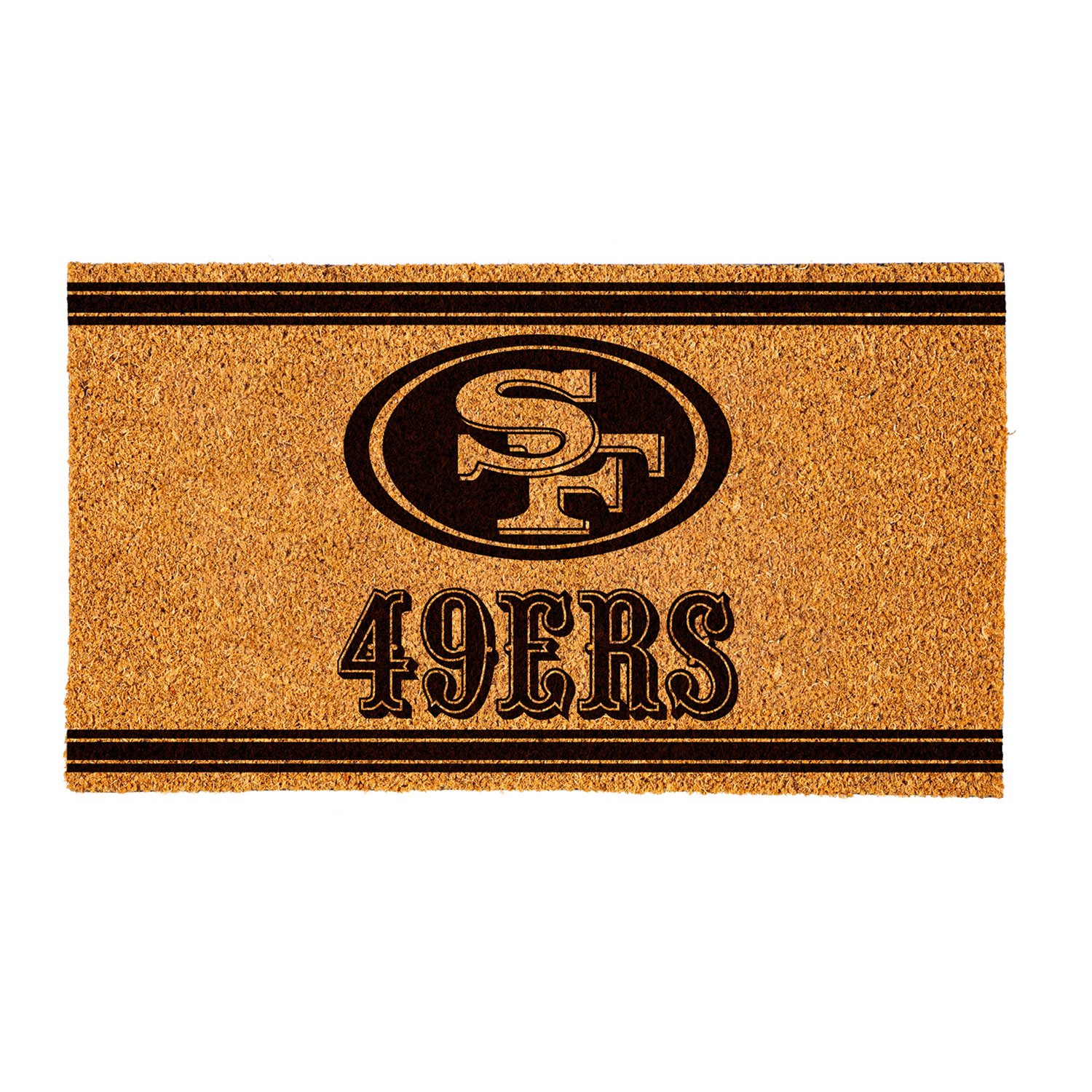San Francisco 49ers 16" x 28" Coir Logo Doormat