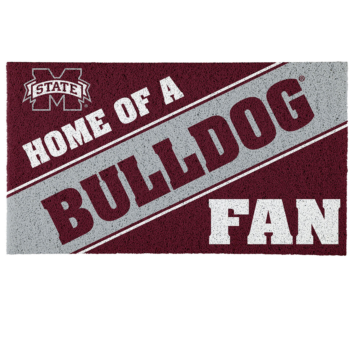 Mississippi State Bulldogs 16" x 28" Coir Logo Doormat