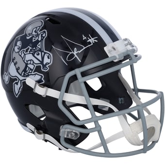 Dak Prescott Dallas Cowboys Autographed Riddell Cowboy Joe Speed Replica Helmet