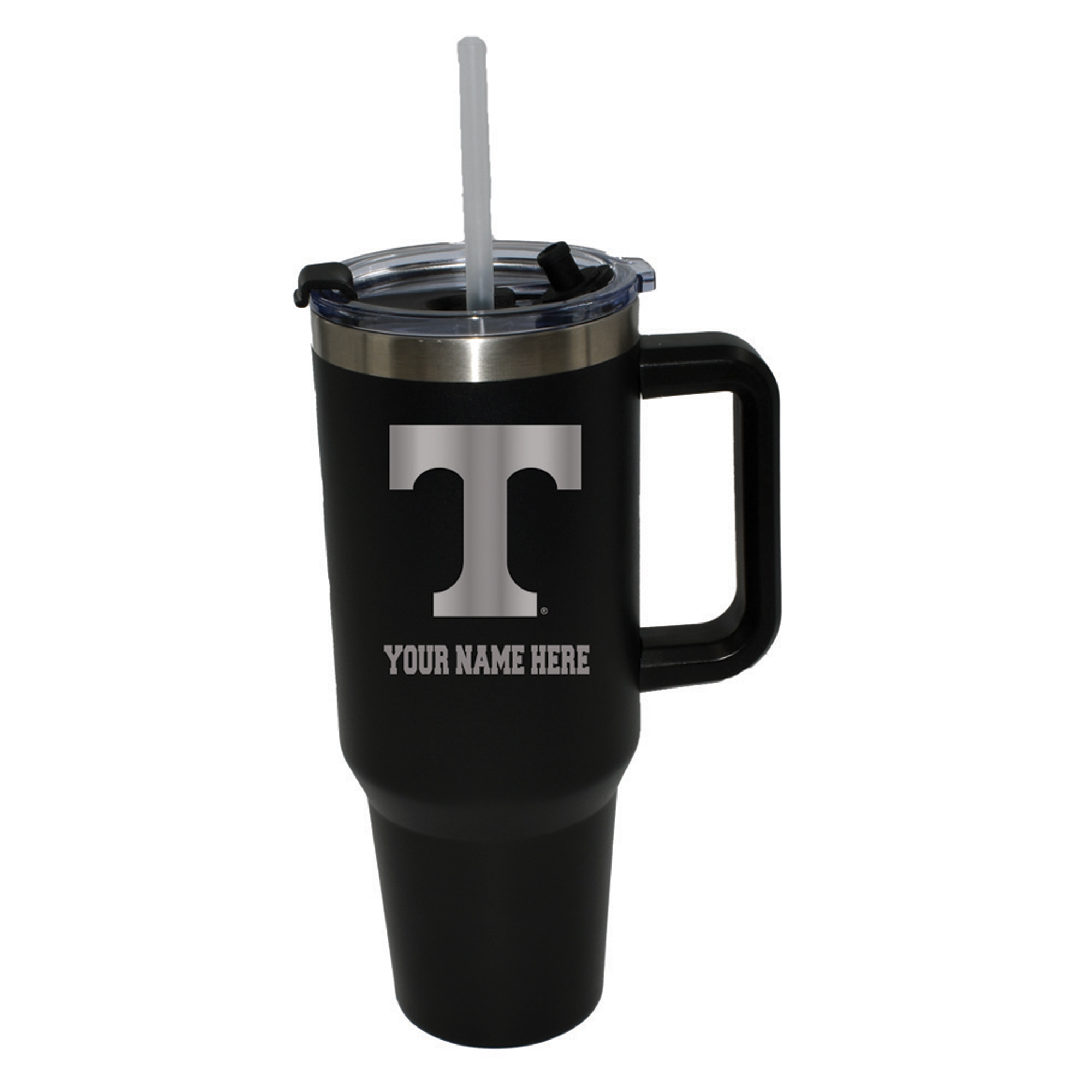 The Memory Company  Tennessee Volunteers Personalized Black 40oz. Colossal Tumbler