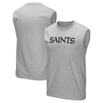 New Orleans Saints Mono Logo Graphic Tank Top - Mens