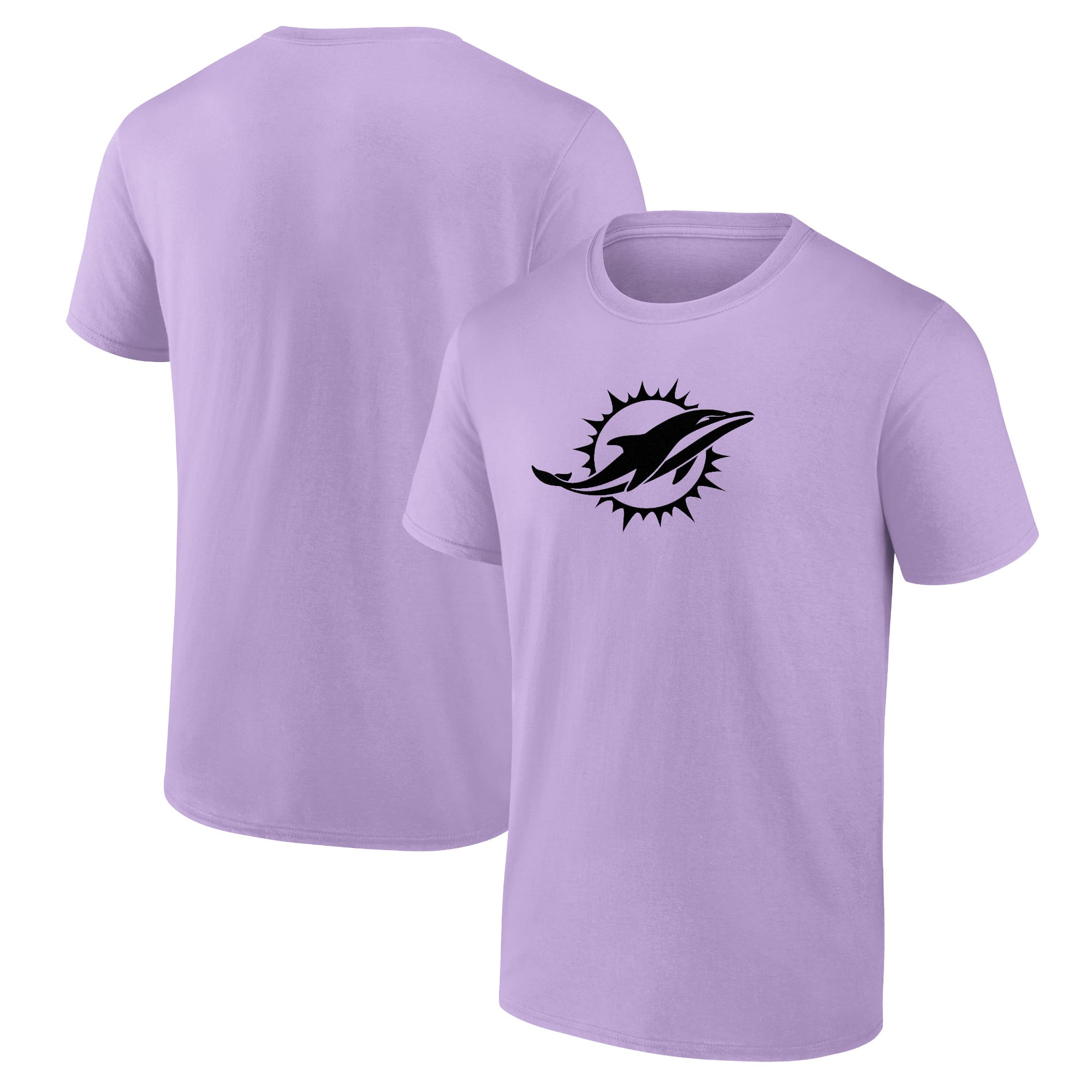 T-shirt con grafica mono logo dei Miami Dolphins - Uomo